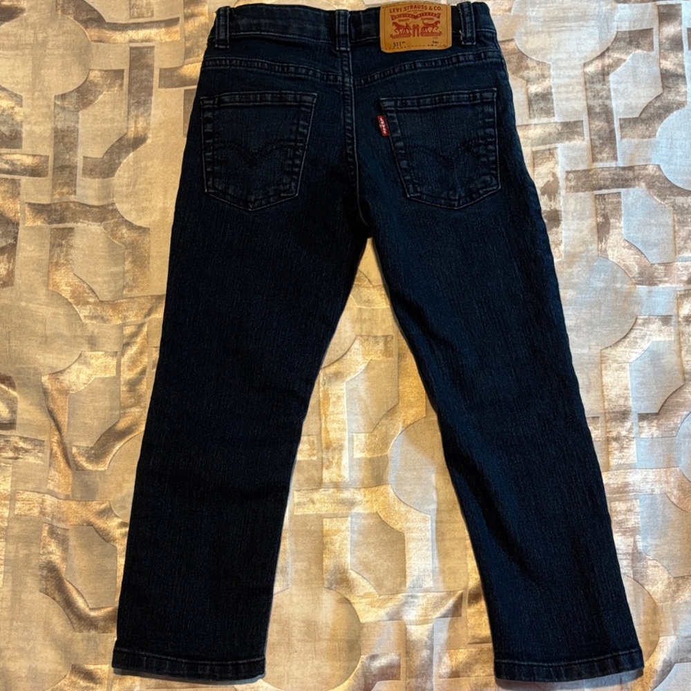 Levi's Kids Slim Straight-Leg Jeans